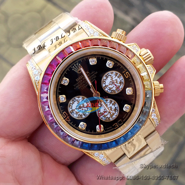Diamond Rolex Cosmograph Daytona Luxury Watches Gold Watches