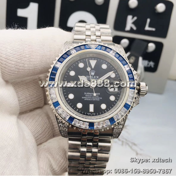 High-end Watches Rolex Submarine Diamond Watches Men's Watches