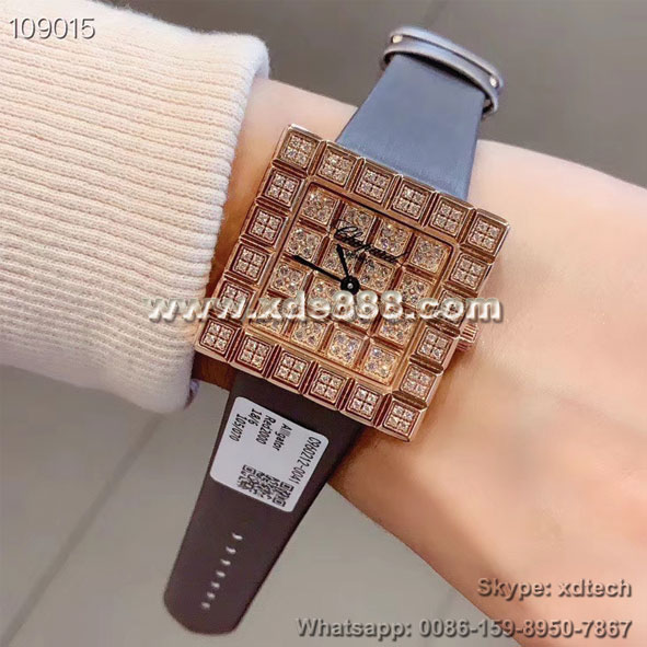 Diamond Lady Watches Square Watches Chopard Wrist