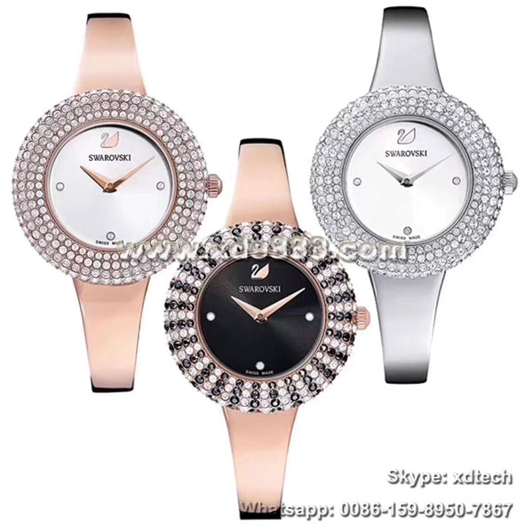 Luxury Swarovski Watches Diamond Women Watches Lady Bracelets