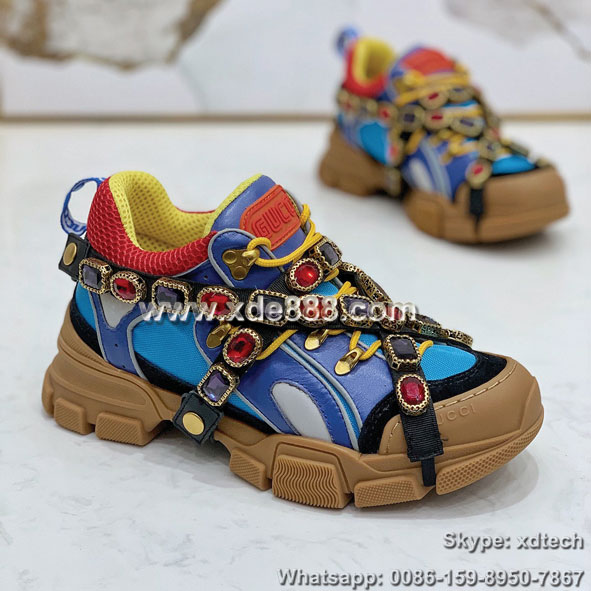 Newest Design Shoes Gucci Sneakers Designer Shoes