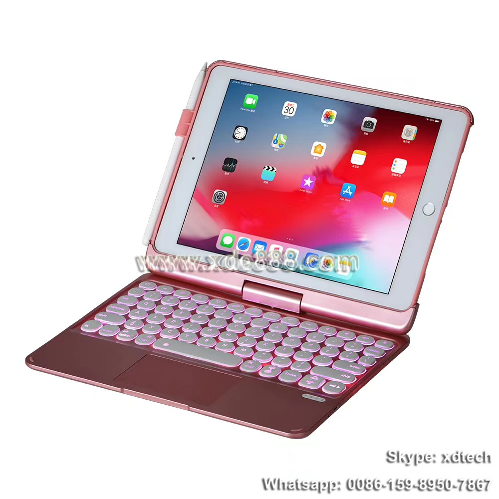 Touchpad keyboard For iPad Bluetooth Magic keyboard Cases Magnetic Ultra Slim Cover