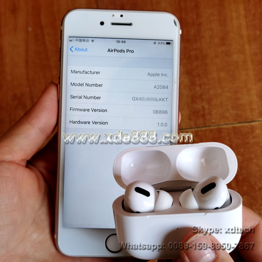 Good Quality Airpod Pro Latest Apple Airpod 3 Wireless Headphones with Wireless Charge