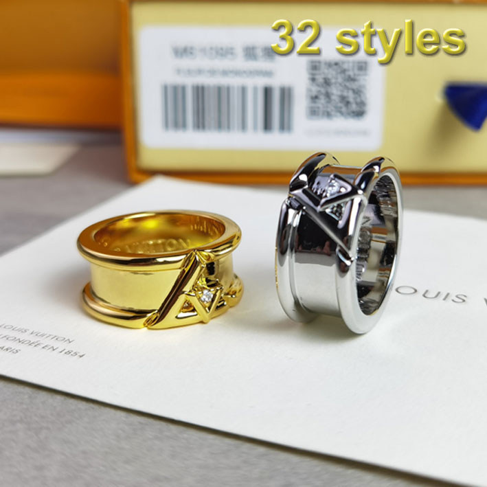 LV 2021 fashion diamond ring