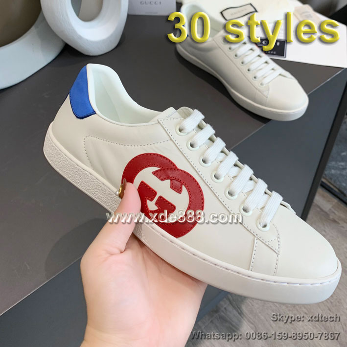 Gucci Sneakers Couple Sneakers with All Pictures