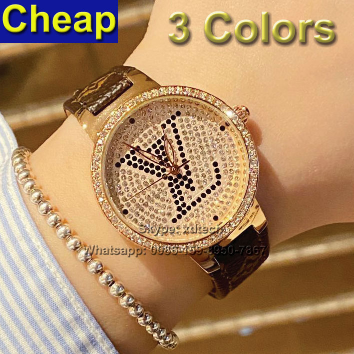 Louis Vuitton Class Watches Classic Lady Watches Round Bezel Leather or Steel Belt
